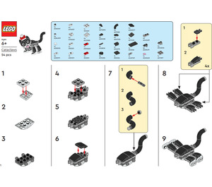 LEGO Cataclaws 6532688 Byggeinstruksjoner