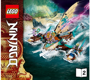 LEGO Catamaran Sea Battle Set 71748 Instructions