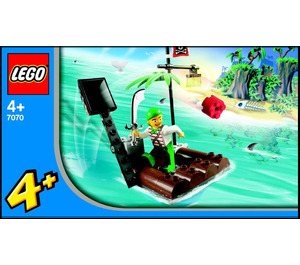 LEGO Catapult Raft Set 7070 Instructions