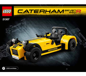 LEGO Caterham Seven 620R Set 21307 Instructions