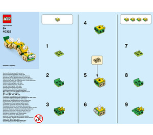 LEGO Caterpillar Set 40322 Instructions