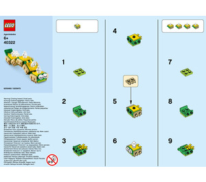 LEGO Caterpillar 40322 Instructies