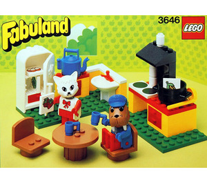 LEGO Catherine Cat in her Kitchen 3646