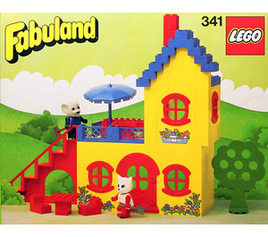 LEGO Catherine Cat's House and Mortimer Mouse Set 341-2
