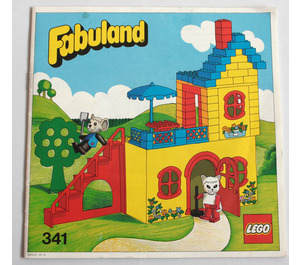 LEGO Catherine Katze's House und Mortimer Mouse 341-2 Instructions