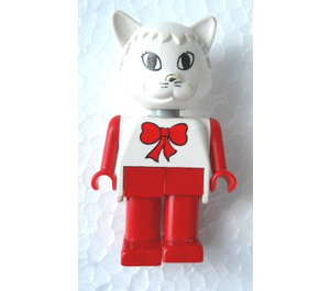 LEGO Catherine Kat met Rood Boog Fabuland-figuur