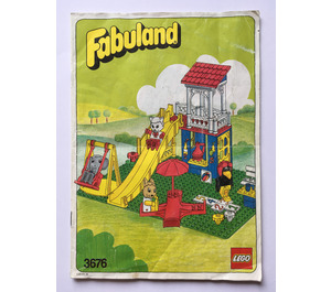 LEGO Cathy Cat's Fun Park Set 3676 Instructions