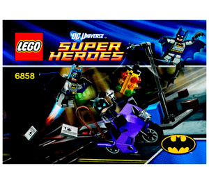 LEGO Catwoman Catcycle City Chase 6858 Instructions