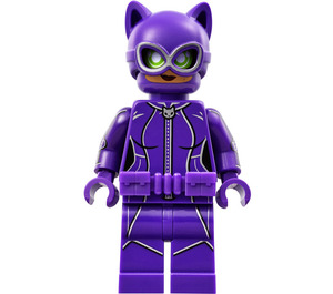 LEGO Catwoman mit Dark Lila Anzug Minifigur