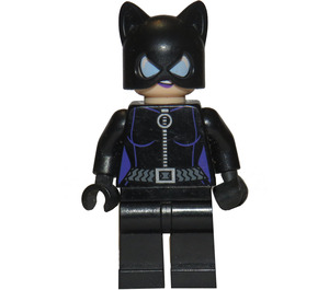 LEGO Catwoman with Dark Purple Trim and Lips Minifigure