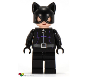 LEGO Catwoman avec Dark Violet Trim Minifigurine