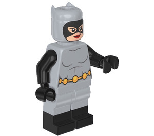 LEGO Catwoman jossa Harmaa Puku Minihahmo