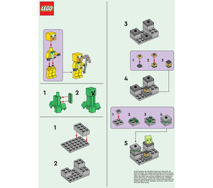 LEGO Cave Explorer, Creeper and Slime 662302 Instrukcje