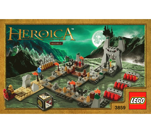 LEGO Caverns of Nathuz Set 3859 Instructions