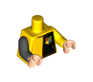 LEGO Cedric Diggory Minifig Torso (973 / 88585)