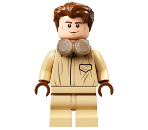 LEGO Cedric Diggory med Coveralls og Hodetelefoner Minifigur