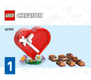 LEGO Celebration Series: Valentine's Day Box Set 40759 Instructions