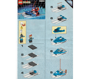 LEGO Celestial Sled 6834 Instructions