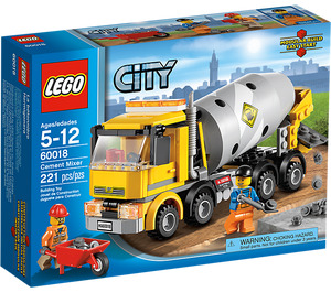 LEGO Cement Mixer 60018 Packaging