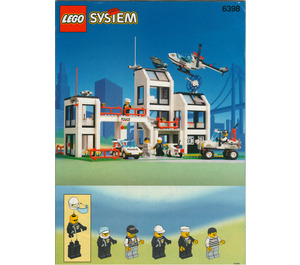 LEGO Central Precinct HQ Set 6398 Instructions