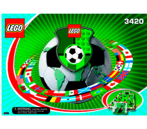 LEGO Championship Challenge II (Version FC Bayern) 3420-2 Instructions