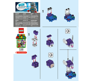 LEGO Character Pack Random Bag 71386-0 Instrucciones