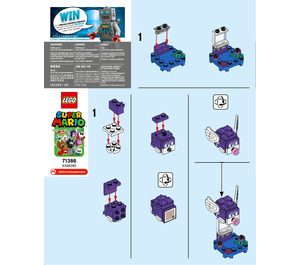 LEGO Character Pack Random Bag Set 71386-0 Instructions