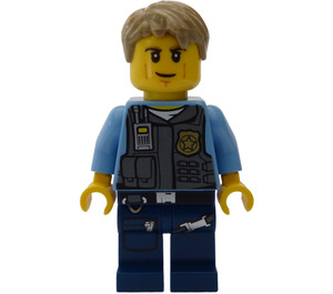 LEGO Chase McCain в Полиция Панталони с Belts Минифигурка