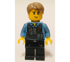 LEGO Chase McCain con Luz Azul Uniform Minifigura