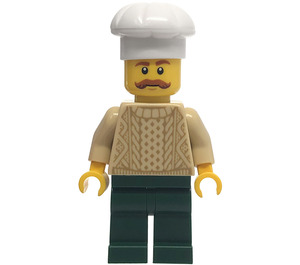 LEGO Chef in Knit Sweater minifiguur