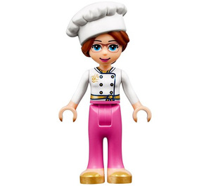 LEGO Chef Lillie con Dark Rosa Pants Minifigure