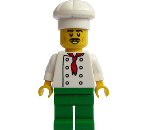 LEGO Chef mit Green Beine Minifigur