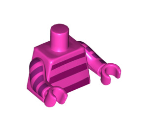 LEGO Cheshire Cat Minifig Torso (973 / 88585)