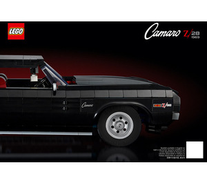 LEGO Chevrolet Camaro Z/28 1969 10304 Instructions