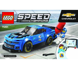 LEGO Chevrolet Camaro ZL1 Race Car Set 75891 Instructions