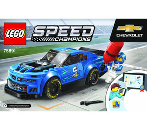 LEGO Chevrolet Camaro ZL1 Race Car 75891 Anweisungen