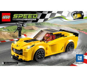 LEGO Chevrolet Corvette Z06 Set 75870 Instructions