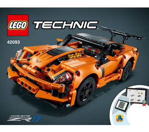 LEGO Chevrolet Corvette ZR1 Set 42093 Instructions