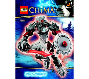 LEGO CHI Worriz Set 70204 Instructions