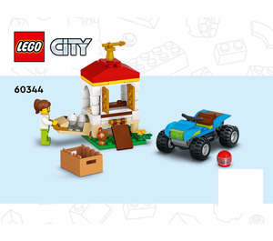 LEGO Kip Henhouse 60344 Instructions