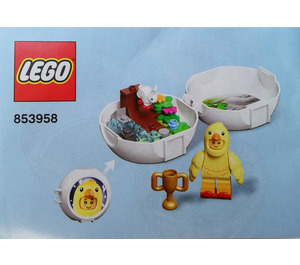 LEGO Chicken Skater Pod Set 853958 Instructions