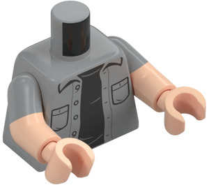 LEGO Chief Martin Brody Minifig Torso (973 / 78568)