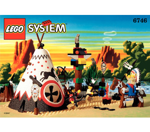 LEGO Chief's Tepee Set 6746 Instructions