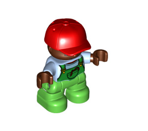 LEGO Child Figure mit Deckel Boy Duplo Abbildung