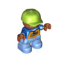 LEGO Kind Figur mit Kappe Duplo-Figur