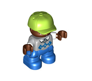 LEGO Child Figure avec Casquette Le Wp6 Duplo Figure