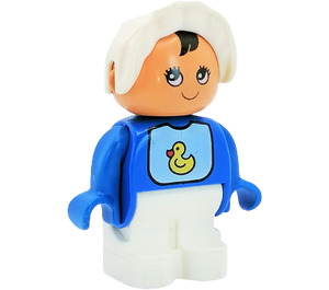 LEGO Child with Bib with Duck Duplo Figure