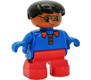 LEGO Child with Blue Top and Glasses