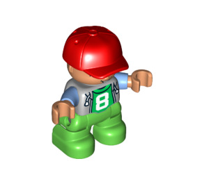 LEGO Child avec Casquette et '8' Duplo Figure