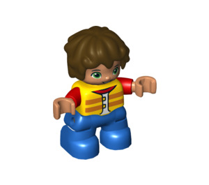 LEGO Child with safety vest Duplo Figure